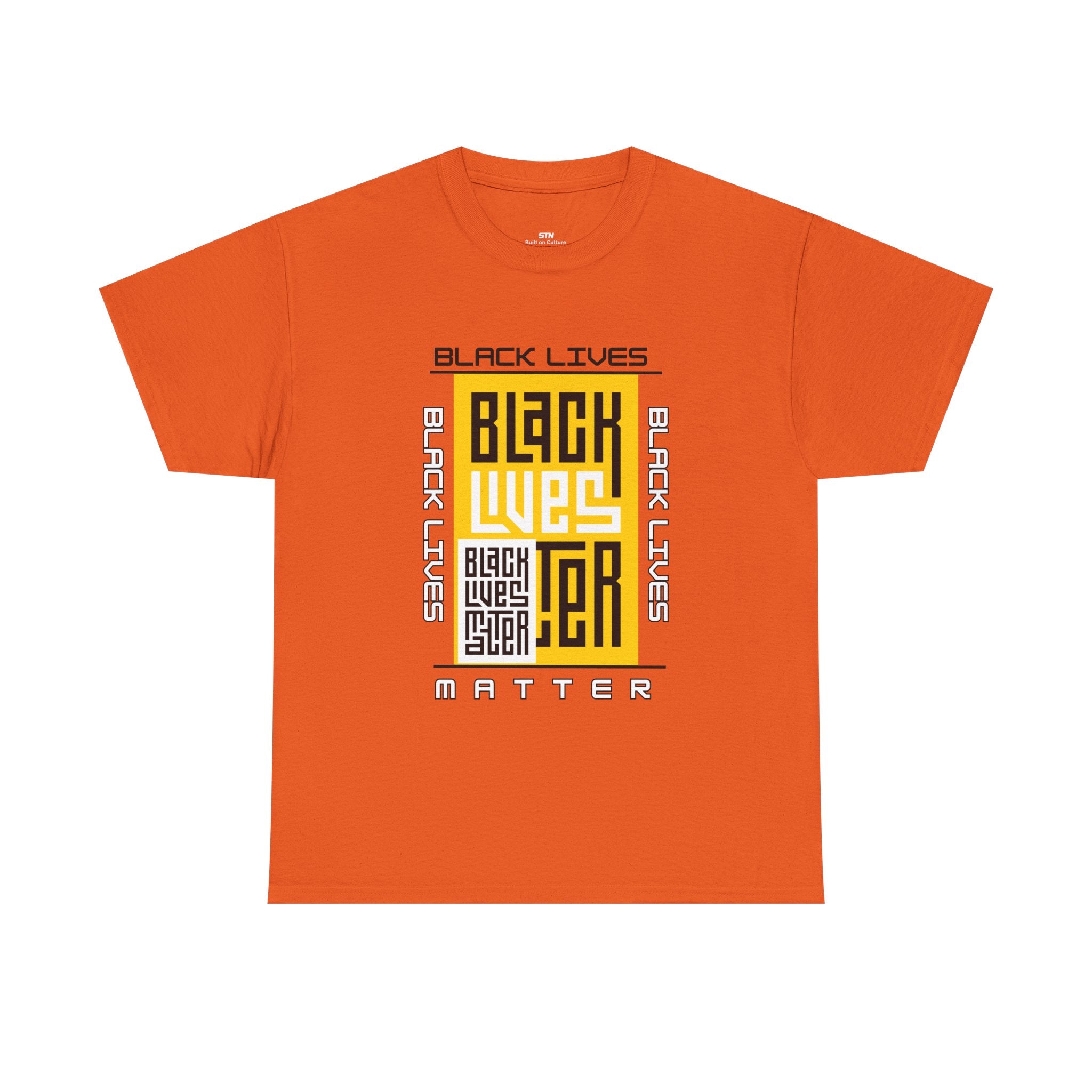 STN™-Black Lives Matter Tee |#Orange