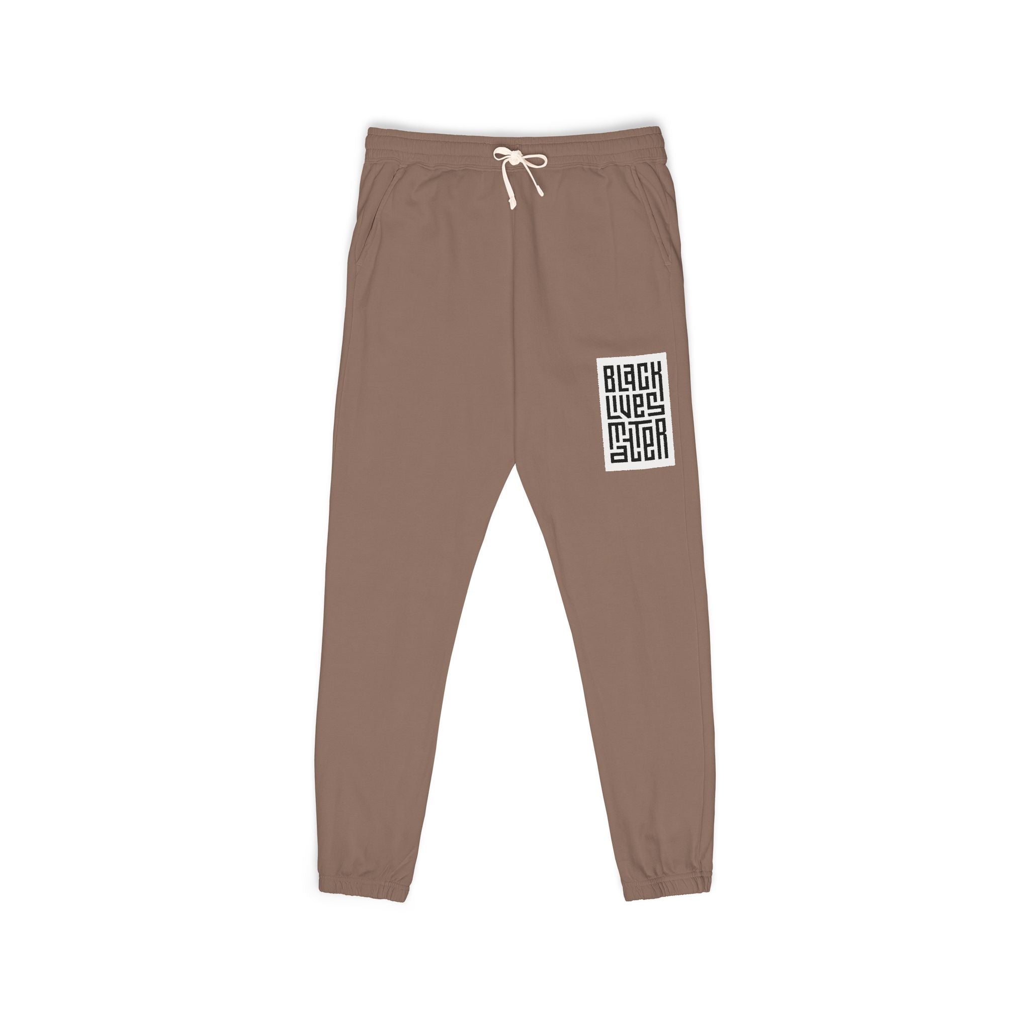 STN™-Black Lives Matter /Fleece Jogger| #Espresso
