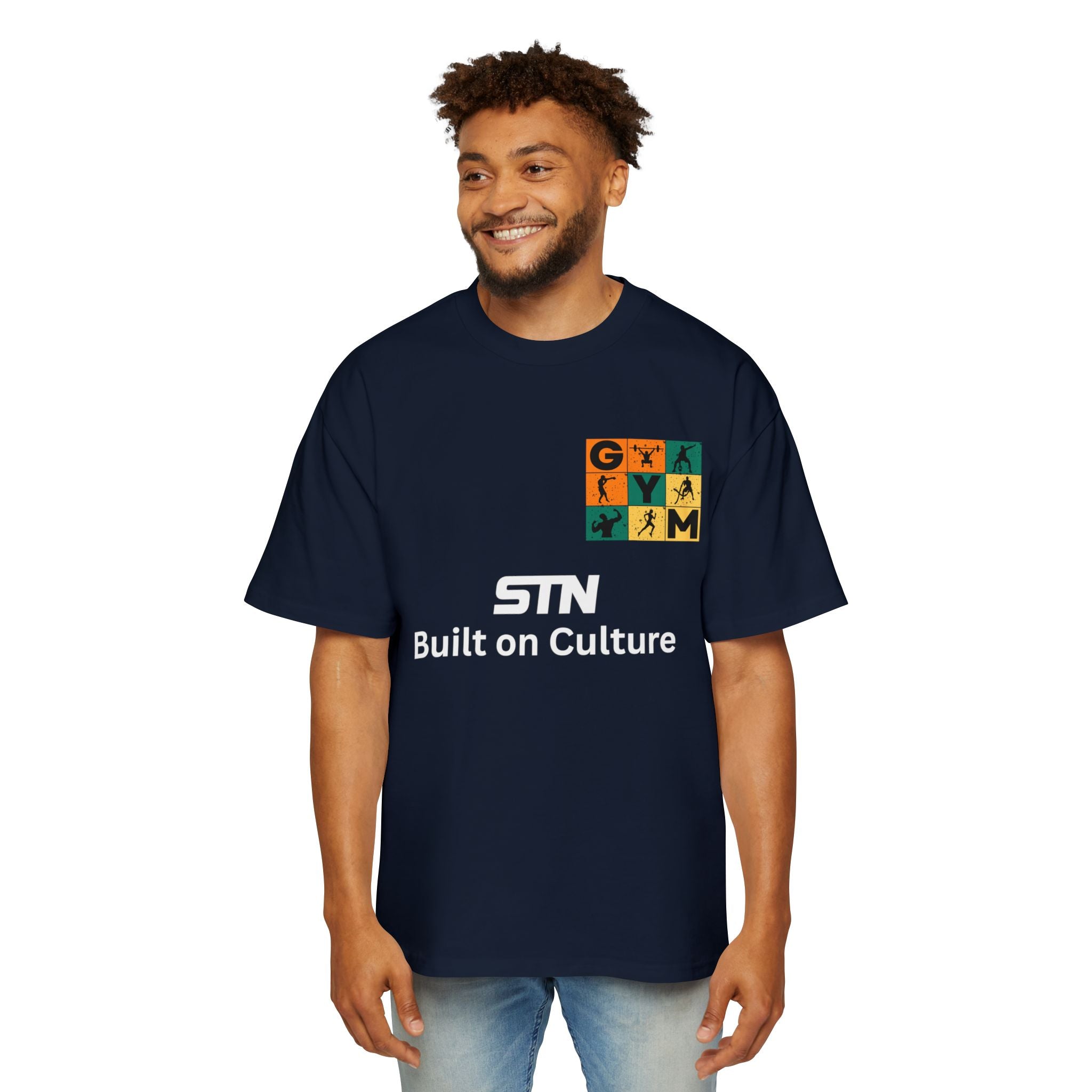 Stn Chicago™- Oversized Heavy Tee