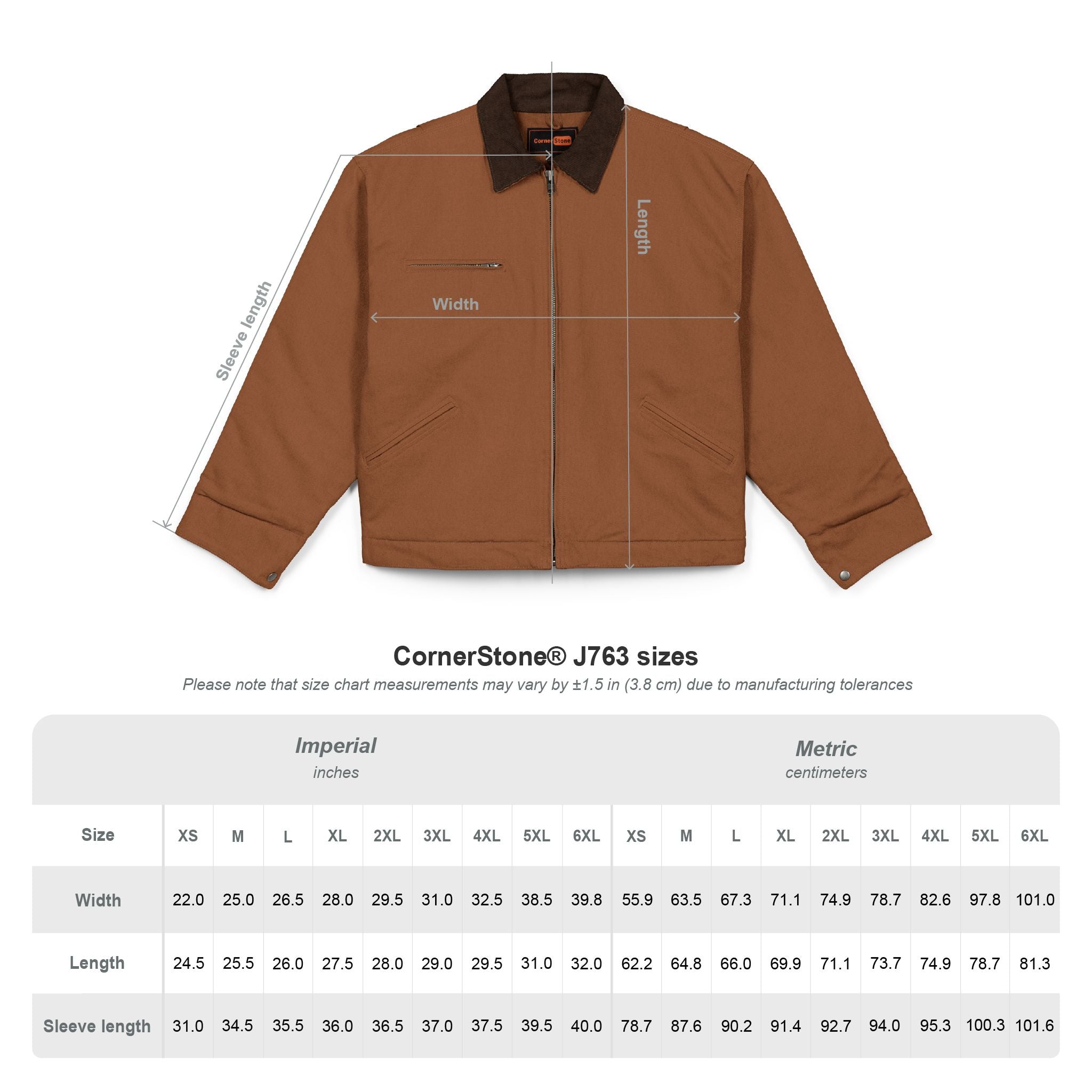 Stn Chicago™ CornerStone Unisex VANTA Jacket