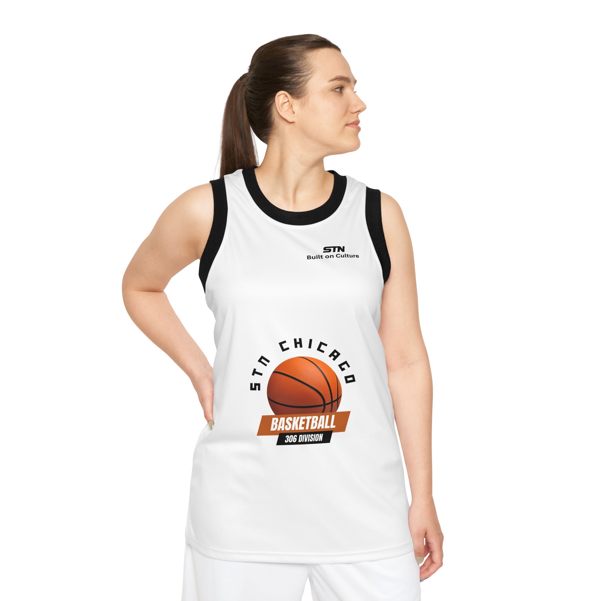 Stn Chicago™ 306 Unisex Basketball Jersey